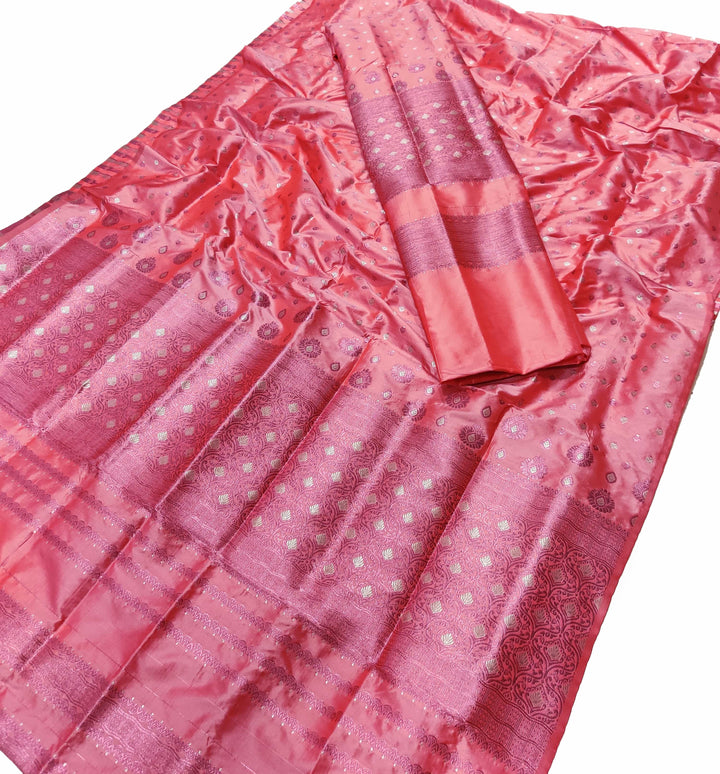 Colouring Jari Mix Set Mekhela Sador