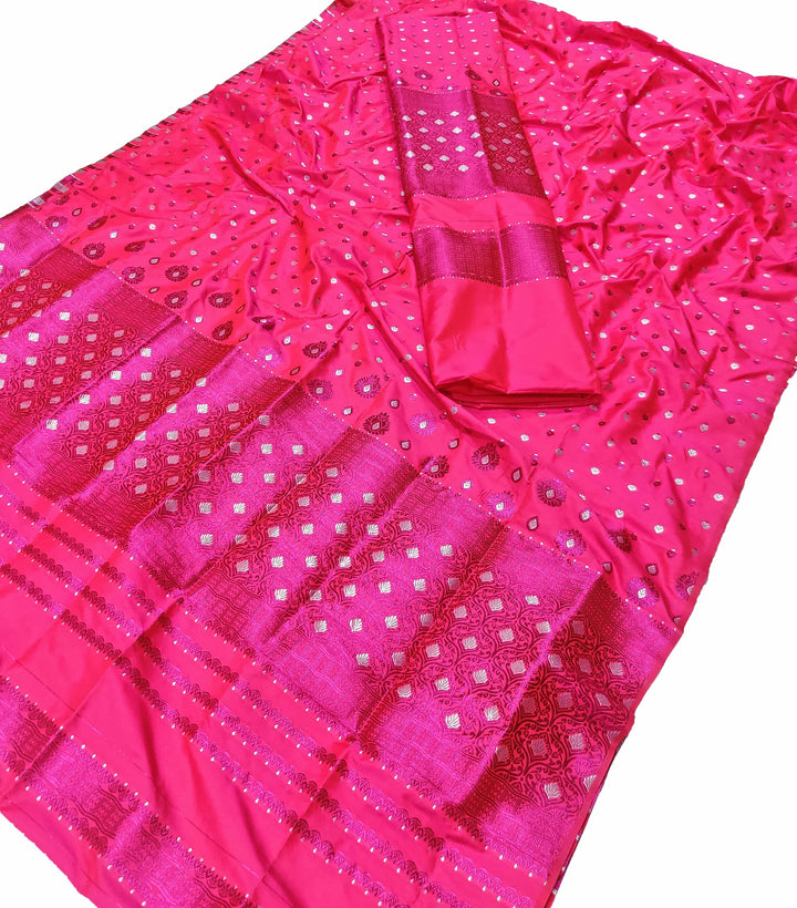 Colouring Jari Mix Set Mekhela Sador
