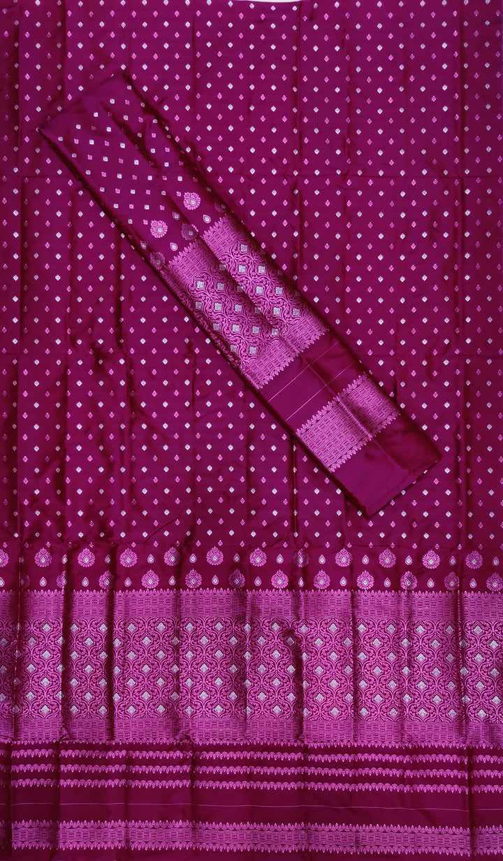 Colouring Jari Mix Set Mekhela Sador