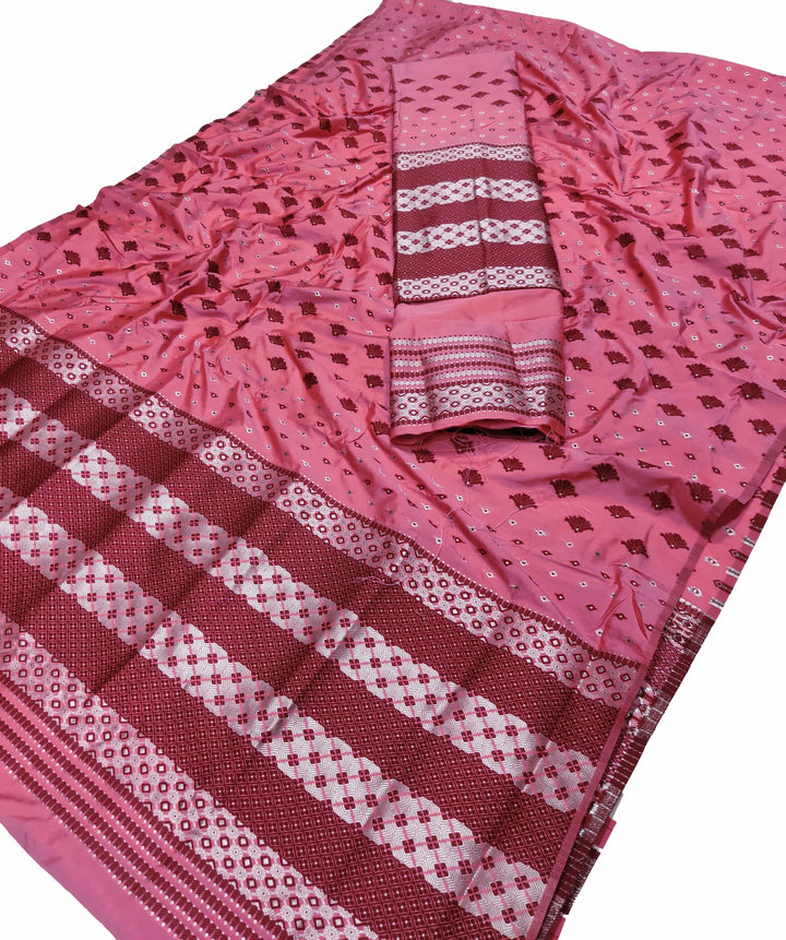 সূতাৰ- কাম (Dhaga-Work) মিক্স ছেট মেখলা চাদৰ