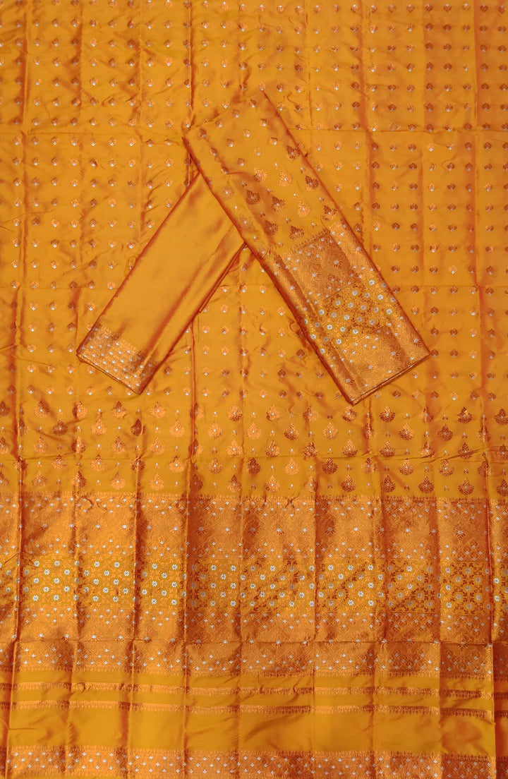 Colouring Jari Mix Set Mekhela Sador