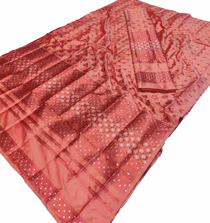 Colouring Jari Mix Set Mekhela Sador