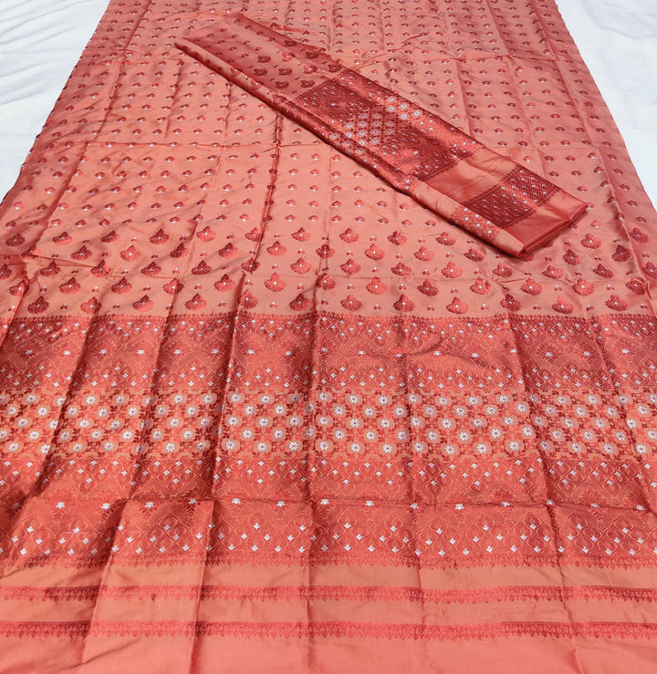 Colouring Jari Mix Set Mekhela Sador