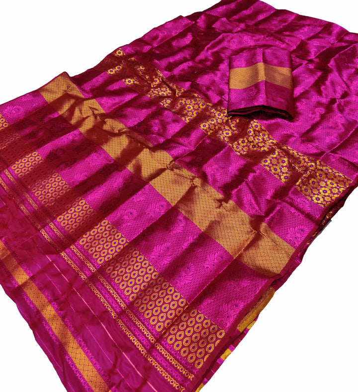 Colouring Jari Bedsheet Mix Set Mekhela Sador