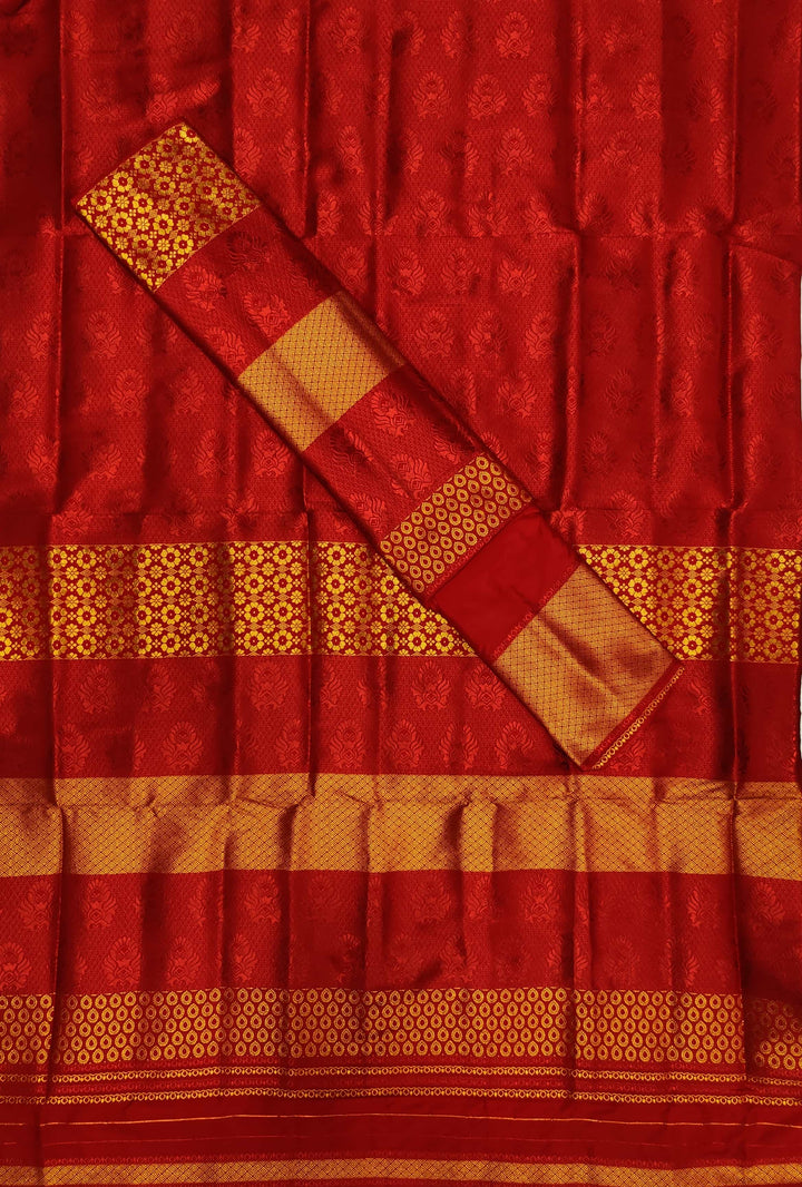 Colouring Jari Bedsheet Mix Set Mekhela Sador
