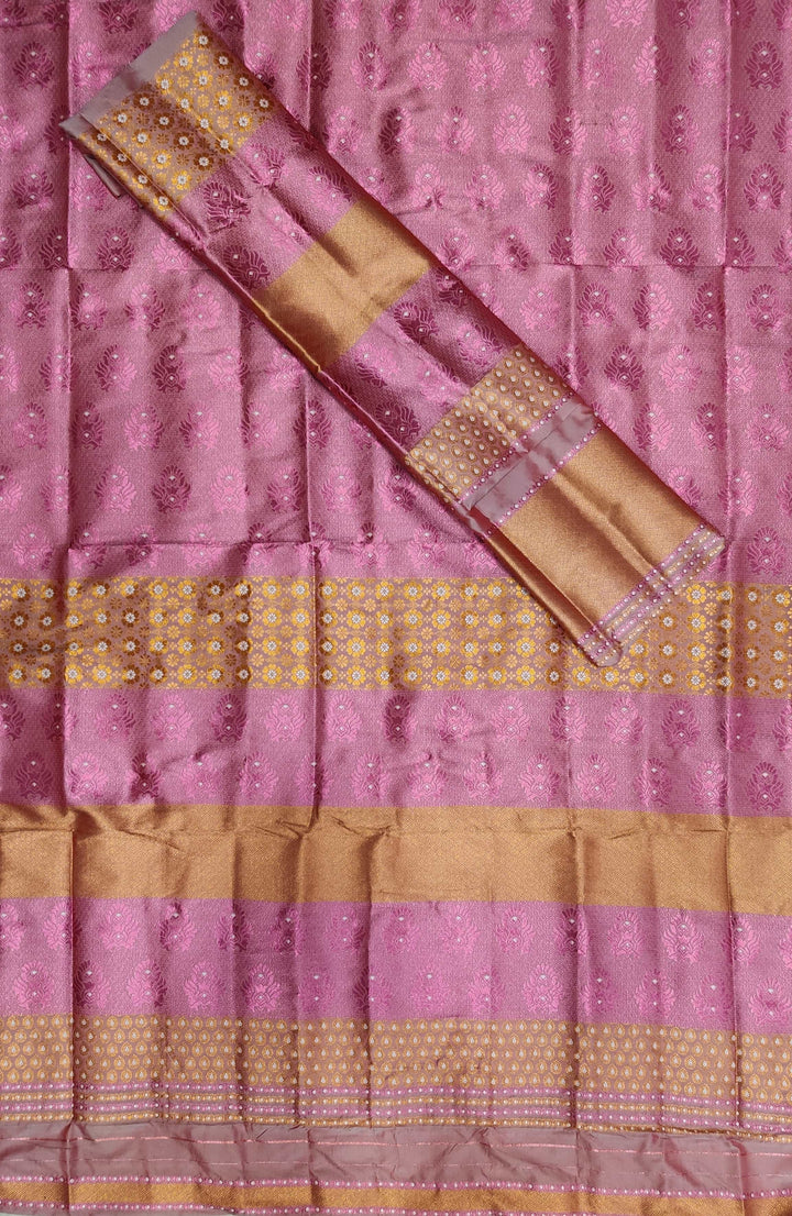Colouring Jari Bedsheet Mix Set Mekhela Sador