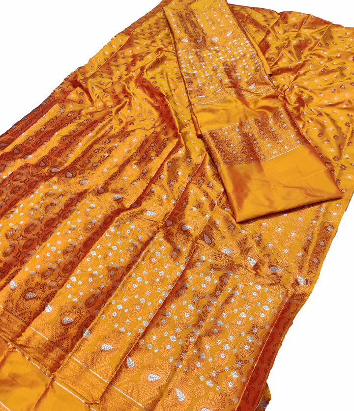 Colouring Jari Mix Set Mekhela Sador