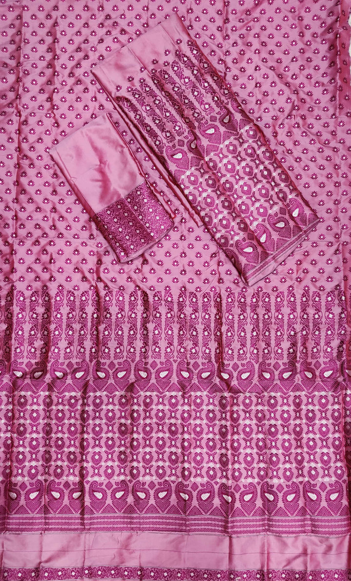 Colouring Jari Mix Set Mekhela Sador