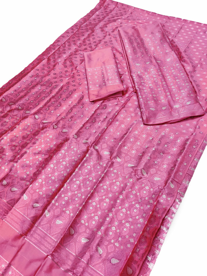 Colouring Jari Mix Set Mekhela Sador
