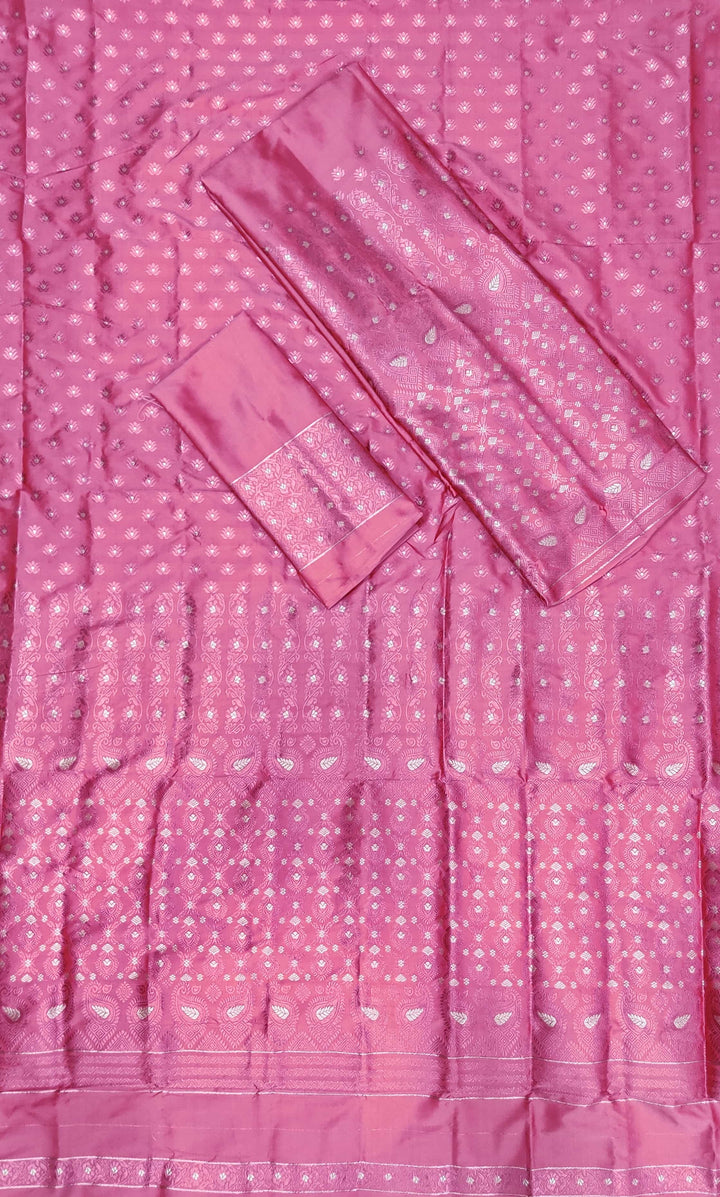 Colouring Jari Mix Set Mekhela Sador