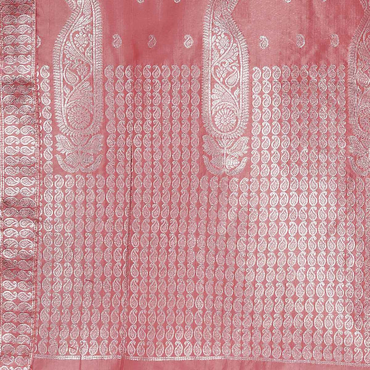 Silver Guna Poly Set Mekhela Sador