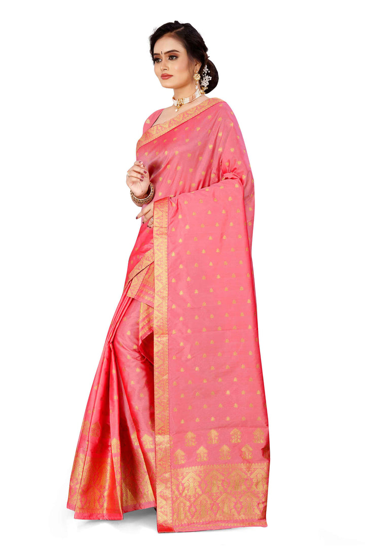 Gold Guna Poly Set Mekhela Sador