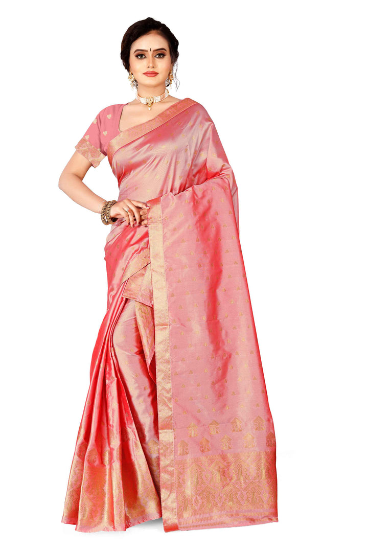 Gold Guna Poly Set Mekhela Sador