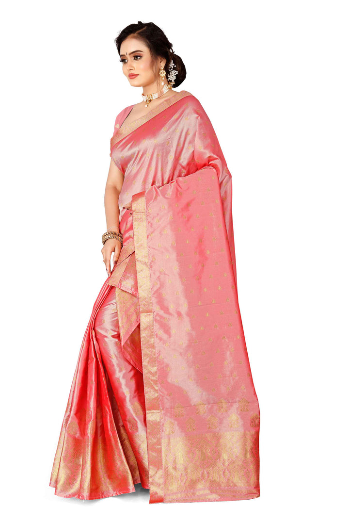 Gold Guna Poly Set Mekhela Sador