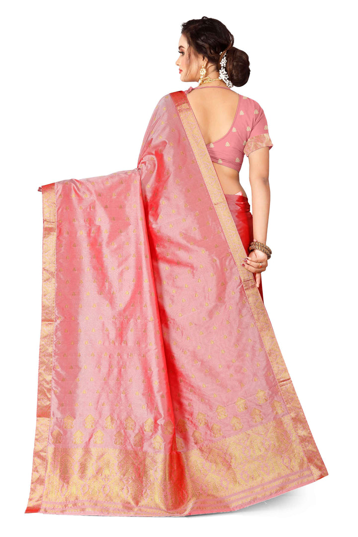 Gold Guna Poly Set Mekhela Sador