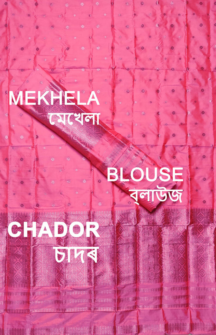 Colouring Jari Poly Set Mekhela Sador