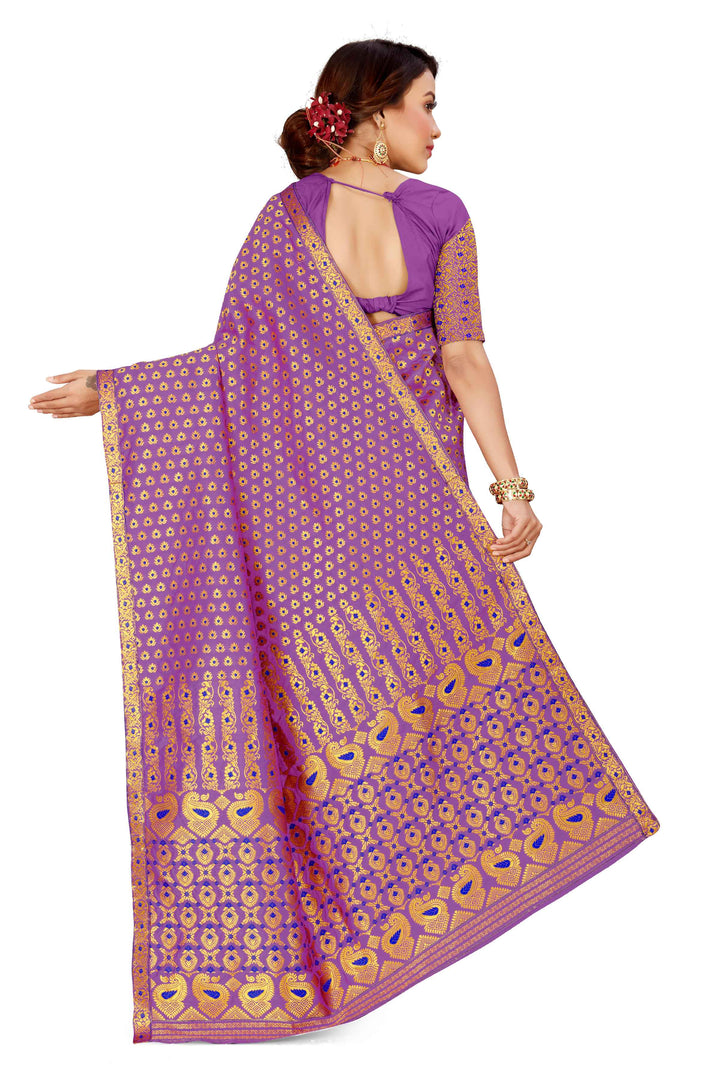 সোণ (Gold) গুনা মিক্স ছেট মেখলা চাদৰ 