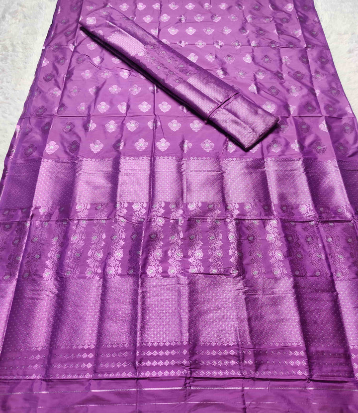 Colouring Jari Mix Set Mekhela Sador