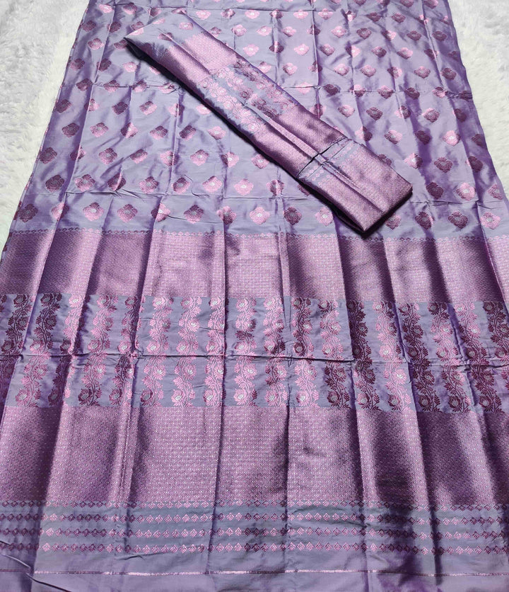 Colouring Jari Mix Set Mekhela Sador