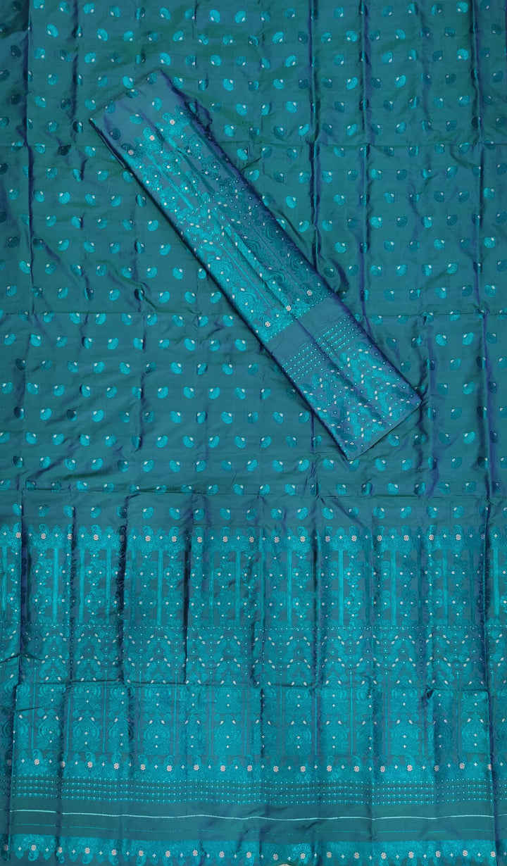 Colouring Jari Mix Set Mekhela Sador