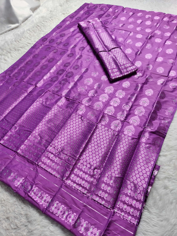 Colouring Jari Mix Set Mekhela Sador