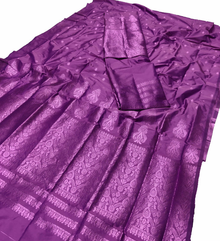 Colouring Jari Mix Set Mekhela Sador