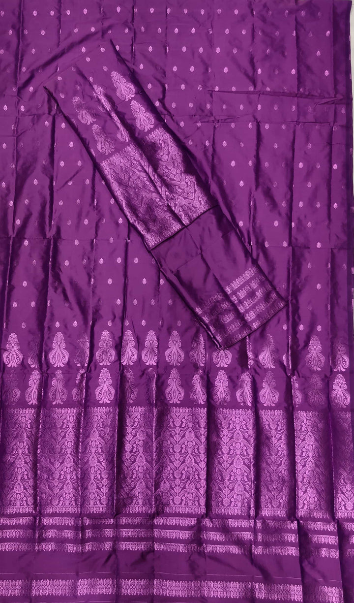 Colouring Jari Mix Set Mekhela Sador