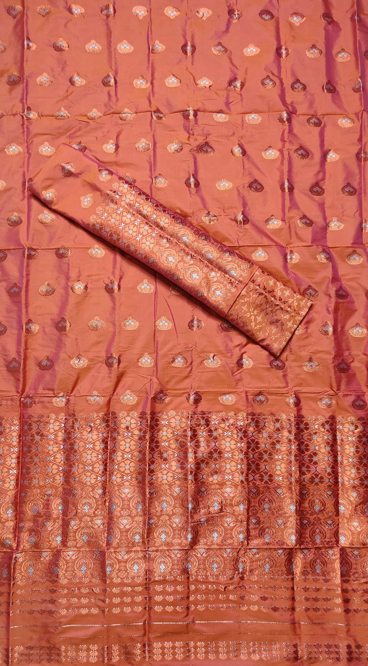 Colouring Jari Mix Set Mekhela Sador