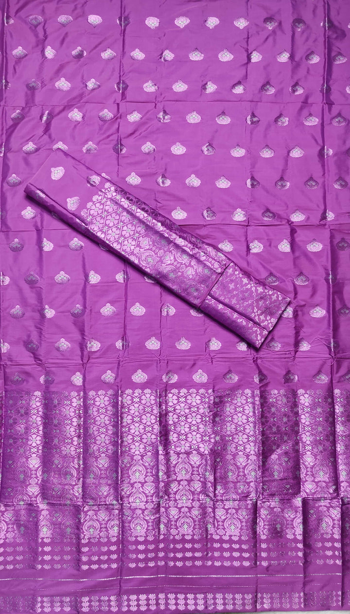 Colouring Jari Mix Set Mekhela Sador