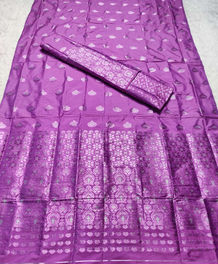 Colouring Jari Mix Set Mekhela Sador