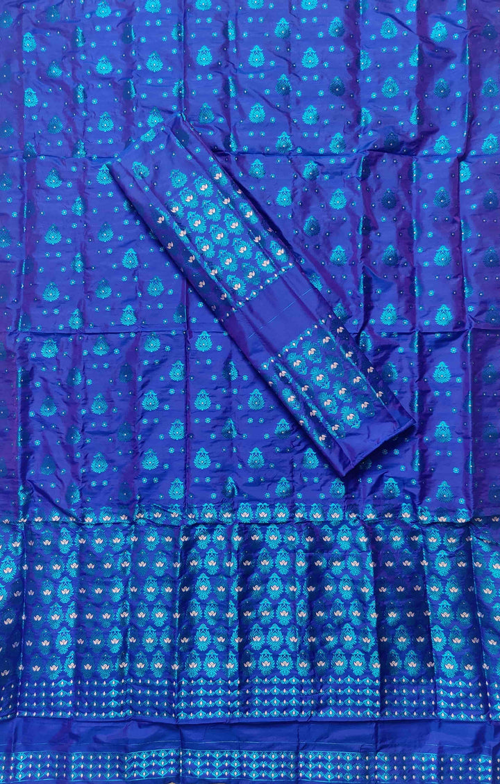 Colouring Jari Mix Set Mekhela Sador