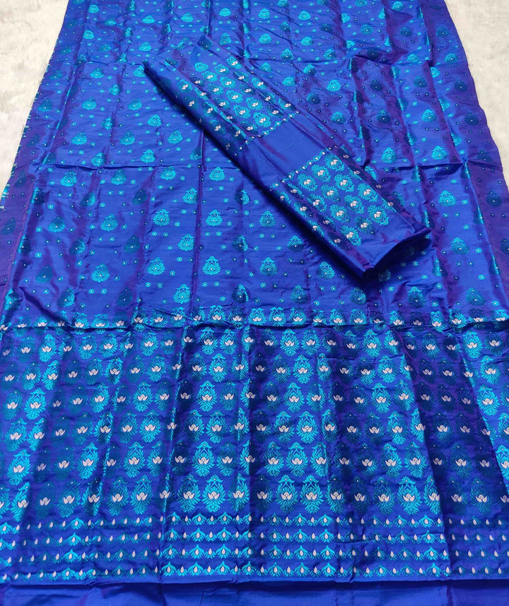 Colouring Jari Mix Set Mekhela Sador