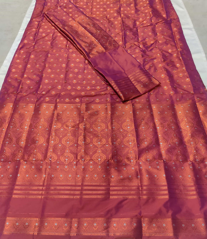 Colouring Jari Mix Set Mekhela Sador