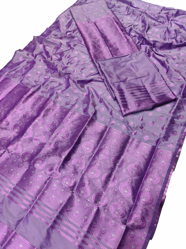 Colouring Jari Mix Set Mekhela Sador