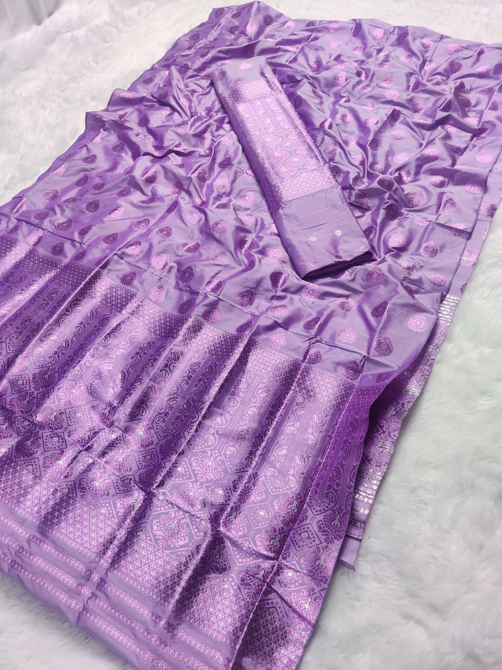 Colouring Jari Mix Set Mekhela Sador