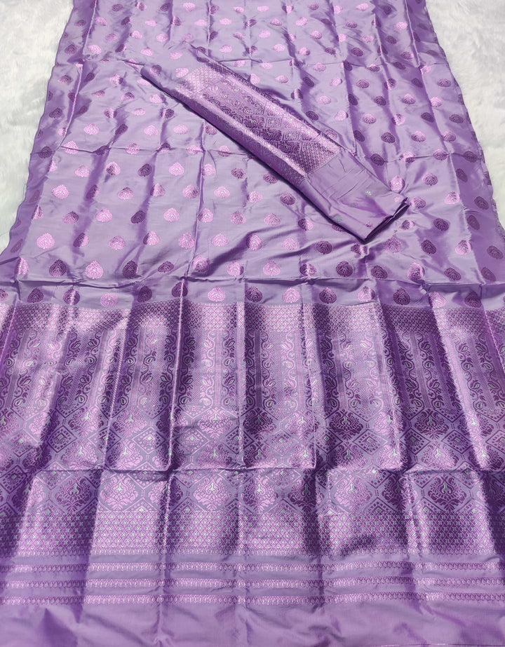Colouring Jari Mix Set Mekhela Sador