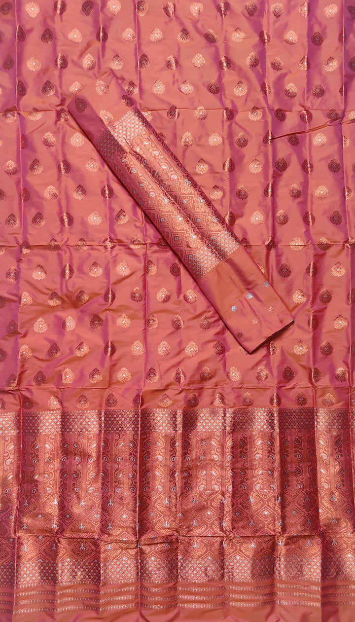 Colouring Jari Mix Set Mekhela Sador