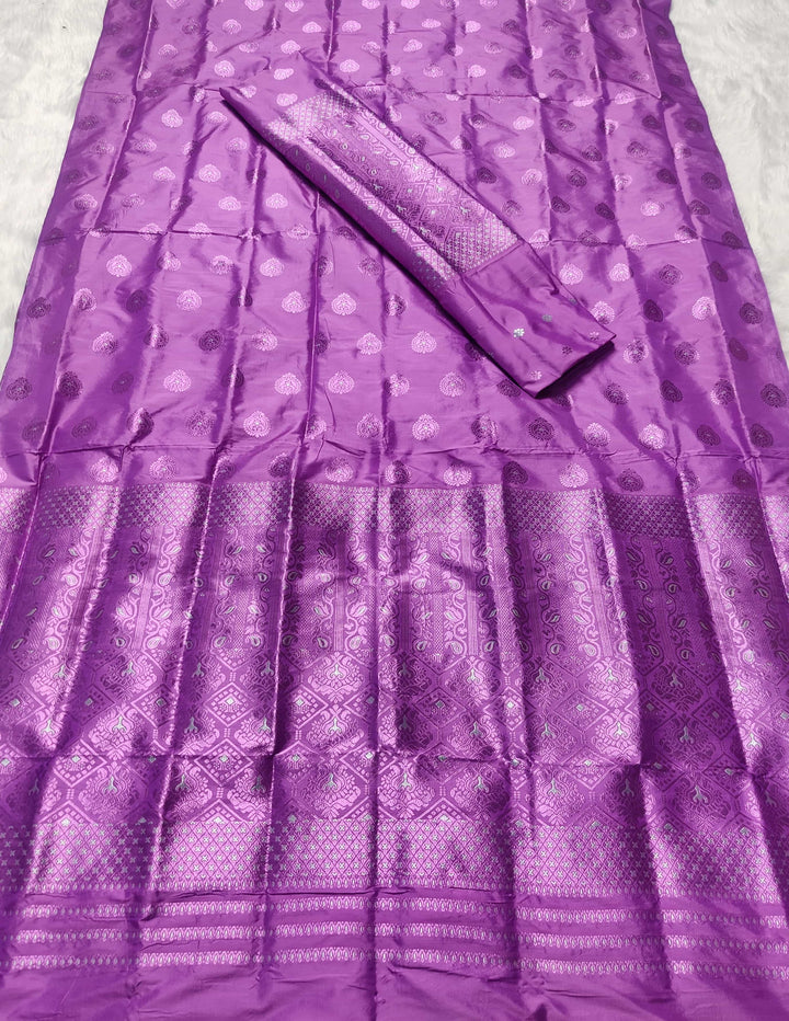 Colouring Jari Mix Set Mekhela Sador