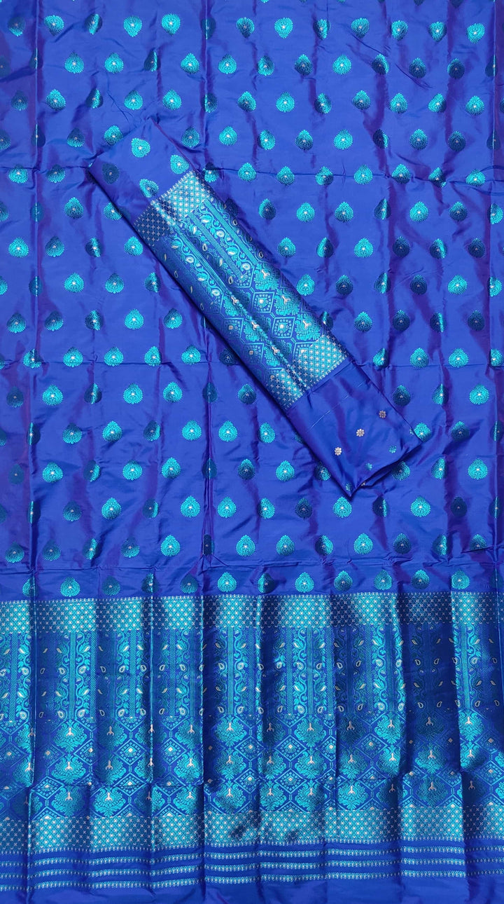 Colouring Jari Mix Set Mekhela Sador