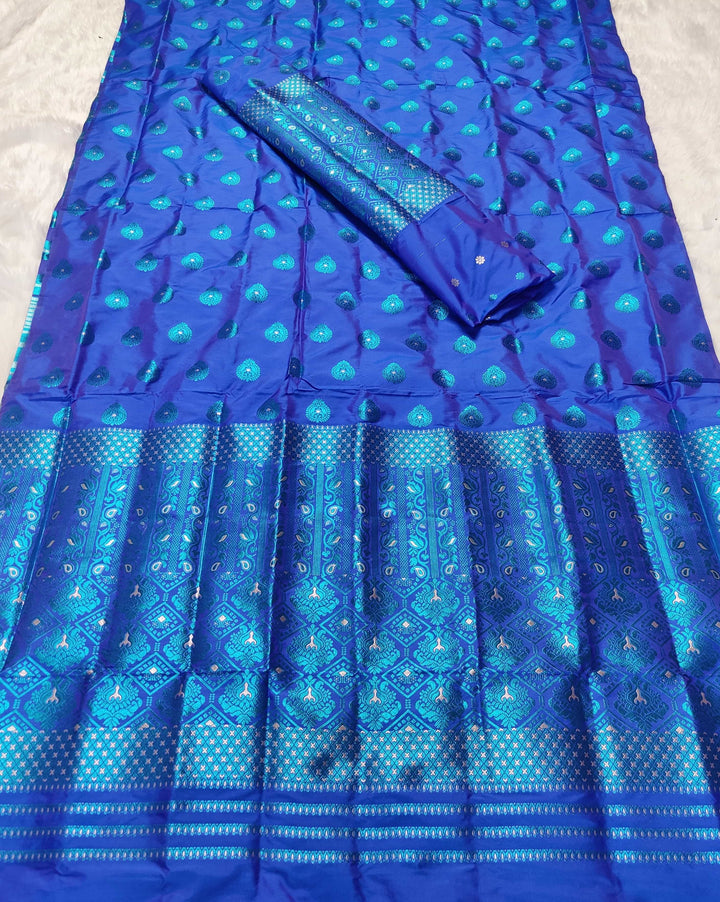 Colouring Jari Mix Set Mekhela Sador