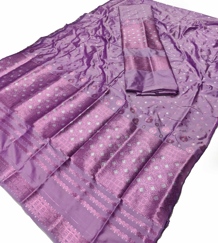 Colouring Jari Mix Set Mekhela Sador