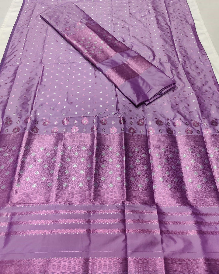Colouring Jari Mix Set Mekhela Sador