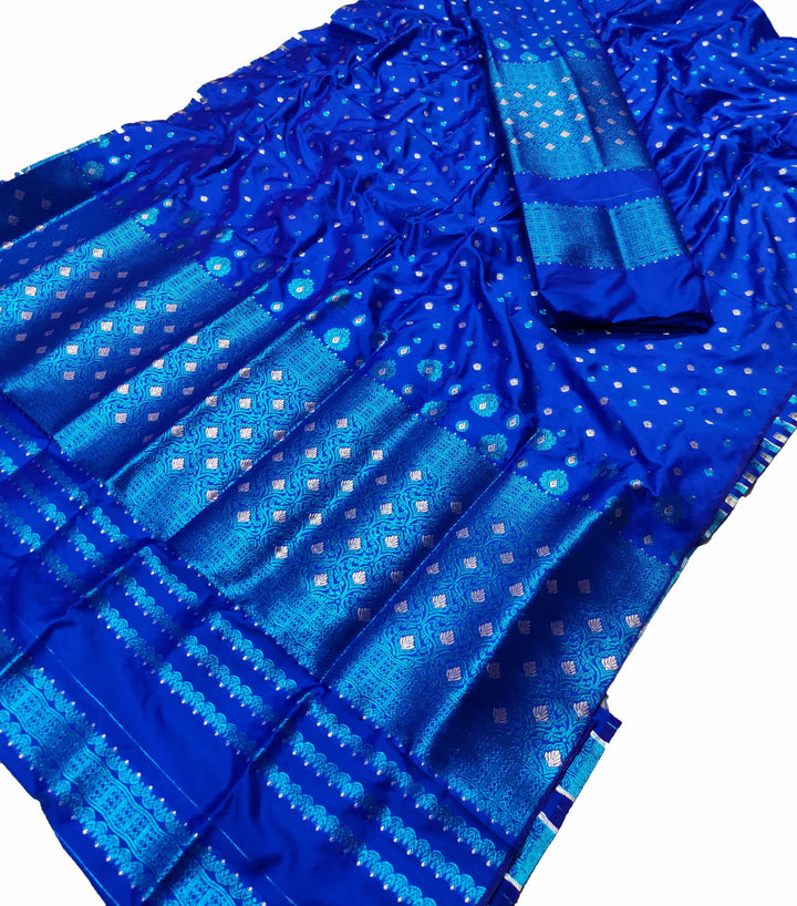 Colouring Jari Mix Set Mekhela Sador