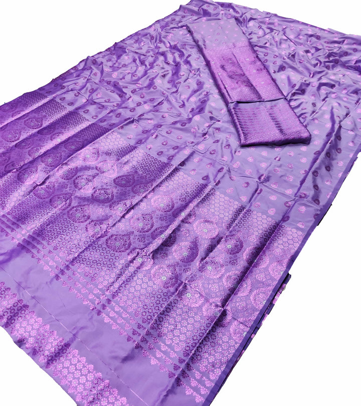 Colouring Jari Mix Set Mekhela Sador