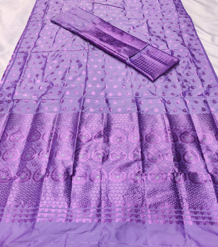 Colouring Jari Mix Set Mekhela Sador