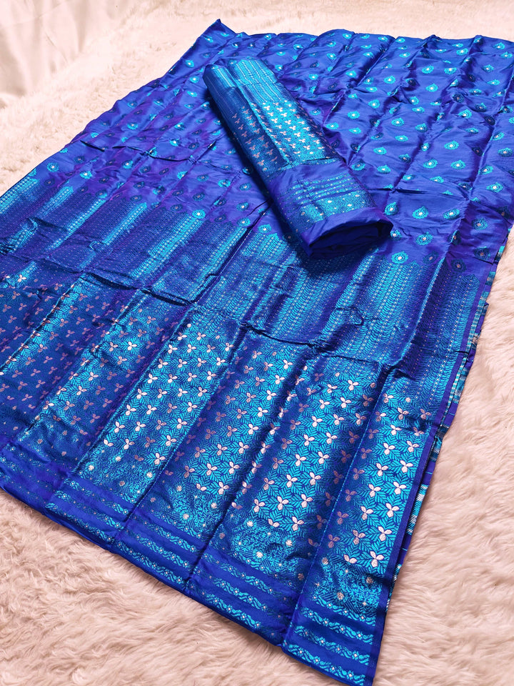 Colouring Jari Mix Set Mekhela Sador