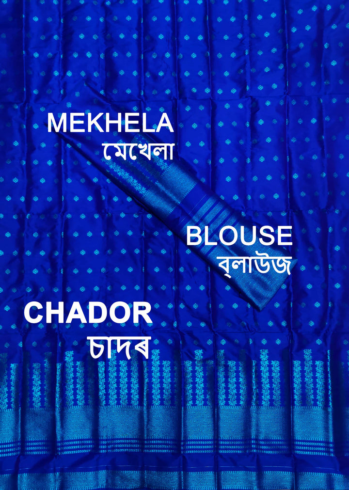 Colouring Guna Poly Set Mekhela Sador