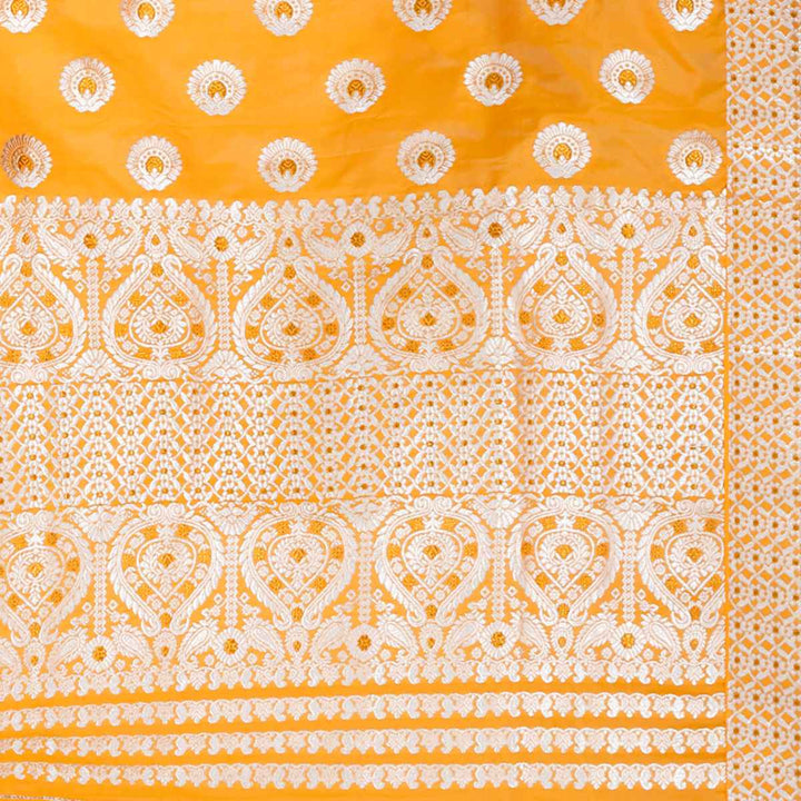 Gold-Silver Jari Mix Set Mekhela Sador
