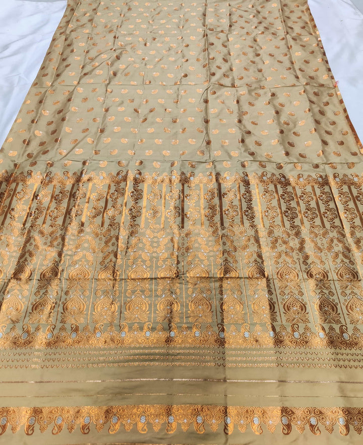 Colouring Jari Mix Set Mekhela Sador