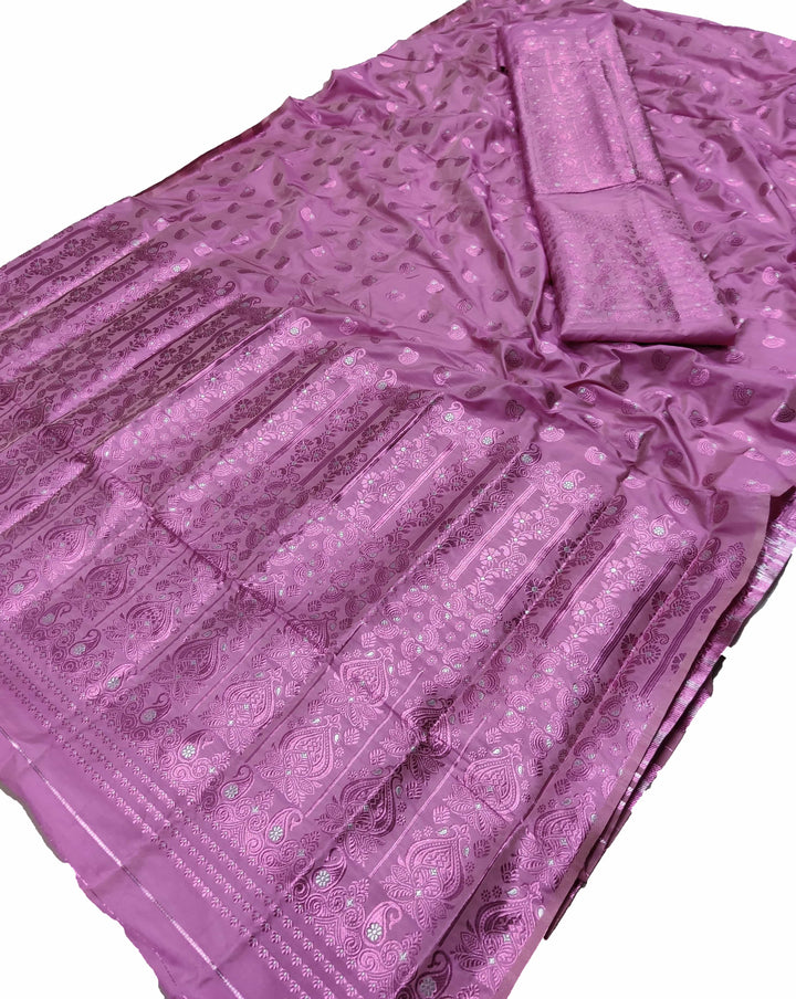 Colouring Jari Mix Set Mekhela Sador